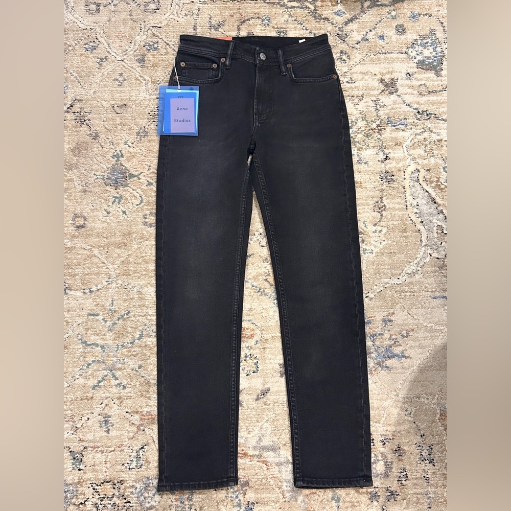 Acne Charcoal Slim Fit Women's Jeans